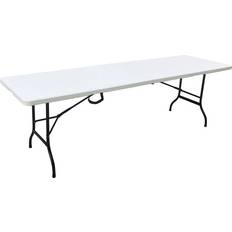 Camping foldebord Foldebord L240 cm Stål Plast