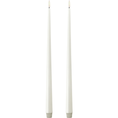 Ester & Erik Kronelys LED 40 cm 2-pak 10 Silky Stearinlys