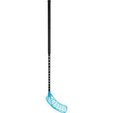 Rundt greb Floorballstave ZONEFLOORBALL Innebandyklubba HYPER INTRO 29 Black/Cyan