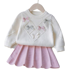 Shein Baby Girls Warm Clothing Set