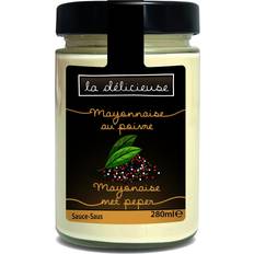La Délicieuse Mayonnaise Med Peppar 280ml 28cl 1pack