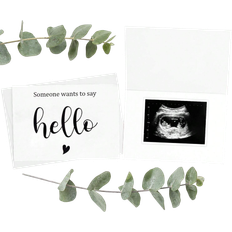 Shein pc Pregnancy Announcement Card Beautifully Designed With Matching Envelope For Exciting News With Family Husband Grandparents Heartwarming S