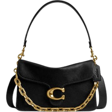 Coach Chain Tabby Shoulder Bag - Brass/Black