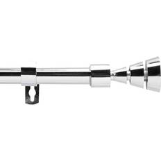 Gardinstang Justerbar 120-210 cm Silas Chrome
