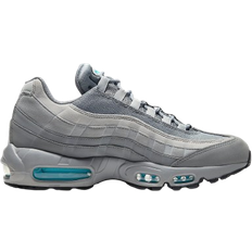 Man - Nike Air Max 95 Trainers Nike Air Max 95 Retro Logo Grey Aqua