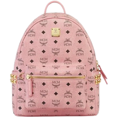 MCM Rygsække MCM Stark Side Studs Backpack In Visetos SOFT PINK (SML)