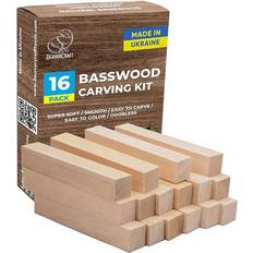 Beavercraft BeaverCraft Snittetræ Beaver Craft 16 klodser
