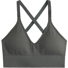 H&M Move Ladies Grey Seamless Support Sports bra in DryMove