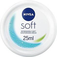 Nivea Moisturiser Facial Creams Nivea Soft Moisturising Cream for Face, Body & Hands 25ml