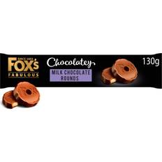 Foxs Chocolatey Milk Chocolate Rounds 130G