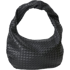 Laukku Braided Shoulder Bag Musta