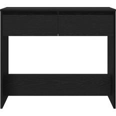 vidaXL Black Oak 89 x 41 x 76.5 cm Console Table 41x89cm