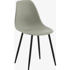 Möbler Venture Home Polar Plastic Matbordsstol Grå Svart Metall Köksstol 46cm 2st