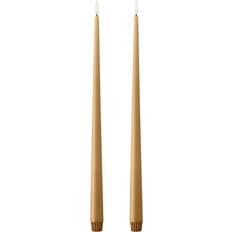 Ester & erik kronljus led Ester & Erik Kronljus LED 40 cm 2-pack 27 Almond Butter Stearinljus 40cm 2st
