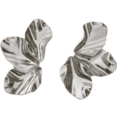 Shein 1pair Irregular Twist Geometric Stud Earrings