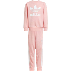 Adidas 122 Barnkläder adidas Adicolor Crew Set Barn - Rosa