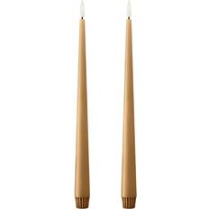 Ester & Erik Ljus & Tillbehör Ester & Erik Kronljus LED 30 cm 2-pack 27 Almond Butter LED-ljus 30cm 2st