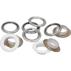 Prym Öljetter Med Brickor 14 mm Vita 15st