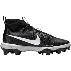 Nike Men's Alpha Huarache NXT MCS Baseball Cleats in Black DJ6519-002 (10.5)