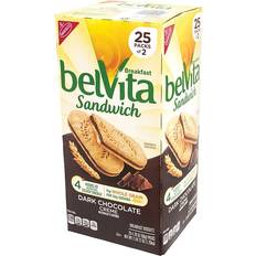 Belvita Belvita dark chocolate creme breakfast biscuits 25 1.76oz 25pcs 1pack