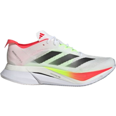 adidas Adizero Boston 12 White Core Black Lucid Red