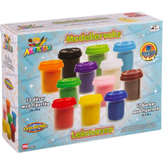 12 bøtter modellervoks