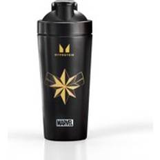 Myprotein Captain Marvel Metallshaker Svart Cocktailshaker