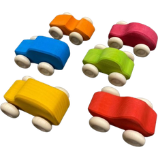 Grimms 6 bunte Holzautos