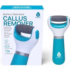 Foot Care Pursonic Battery-Operated Callus Remover Effortlessly Smooth Feet with Waterproof Safe and Comfortable Device - Blue