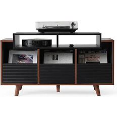 Oslo 1200 Vinyl Möbler Valnöt Svart