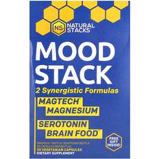 Natural Stacks Mood Stack 2 Bottles 15 Vegetarian Capsules 30 pcs