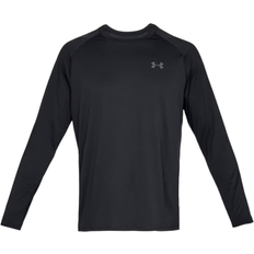 Under Armour UA Tech Long Sleeve Shirt - Black/Graphite