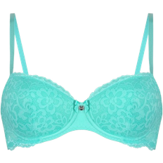 Hunkemoller Marine Padded Underwire Bra - Green