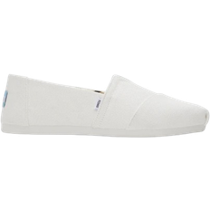 Dam - Vita Lågskor Toms Recycled Cotton Alpargata - Vitt