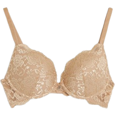 Cubus Push Up Bra with Lace - Tan