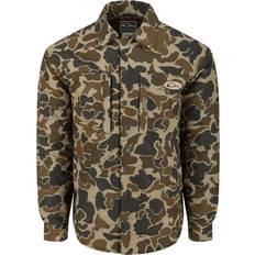 Camouflage Drake Mens LST Double Down Camo Shirt X-Large