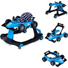 Costway 4-in-1 Baby Walker Blue