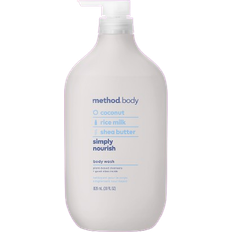 Coconut Oil Body Washes Method Body Wash - Simply Nourish - 28 oz (Pack of 1) - Gray 28fl oz