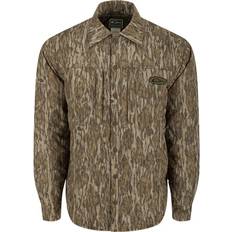 Camouflage Drake Mens LST Double Down Camo Shirt 3X-Large