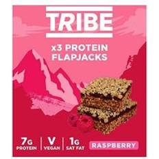 Tribe Plant Protein Flapjack Raspberry 3 x 38g 1 pcs