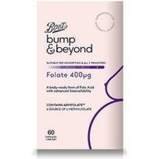 Boots Bump & Beyond Folate 400 g Capsules 60 pcs