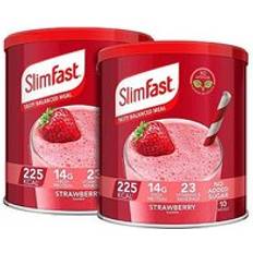 Slimfast Strawberry Flavour Shake 2 x 365g