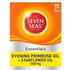 Vitamins & Supplements Seven Seas Evening Primrose Oil & Starflower Oil Capsules - 30 x 1000 mg