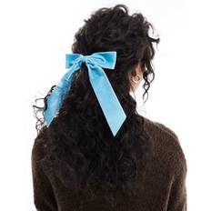 Easilocks X ASOS Exclusive Ljusblå Hårrosett I Sammet