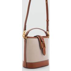 Bucket Bags Mango Håndtaske Marais - Cognac/Cappuccino