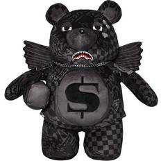 Sprayground Bags Sprayground 3AM Check Teddy Bear Backpack - Black