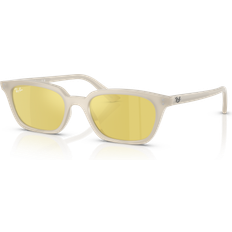 Ray-Ban Unisex Solbriller Ray-Ban Zaya 68086D 50 Solbriller Mænd - Cloudy Warm White
