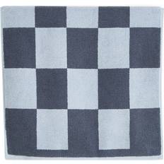 Hay Check Bath Mat Badmatta Steel Blue W50 x L90 cm