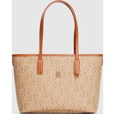 Tommy Hilfiger Håndtaske - Cognac/Khaki/Oliven/Hvid