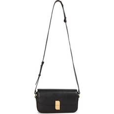 Nat et Nin Leather Shoulder Bag - Black